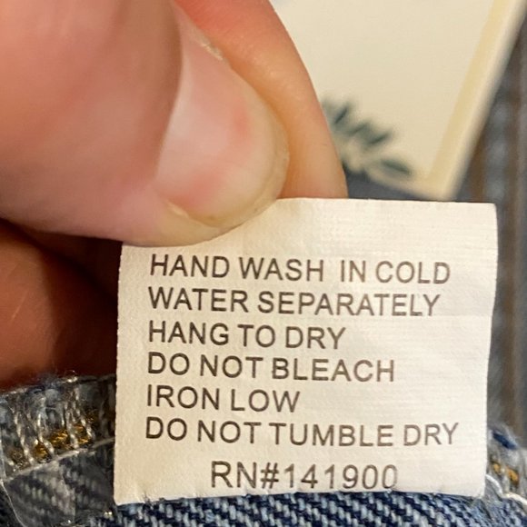 Velzera Hobo Embroidered Women's Denim Jean Jacket. - Picture 12 of 12